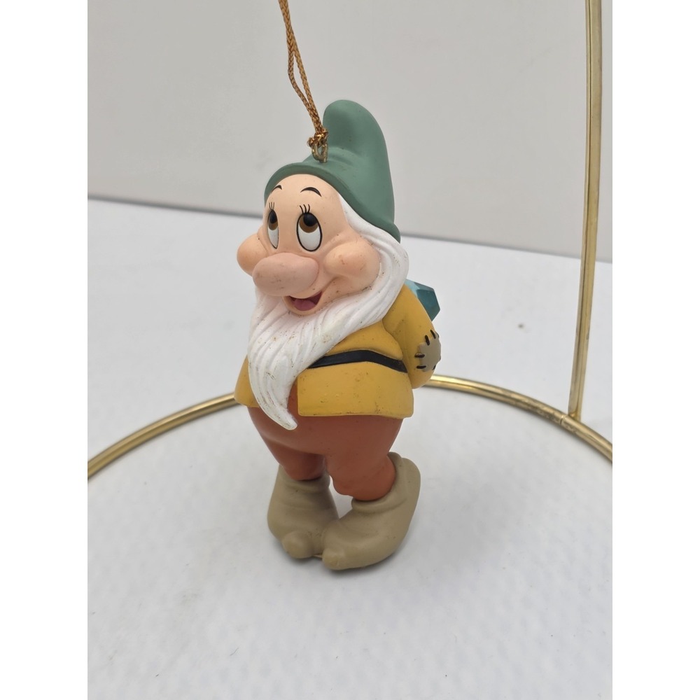 VTG Grolier Disney Bashful Dwarf Ornament President's Edition Snow White 3"